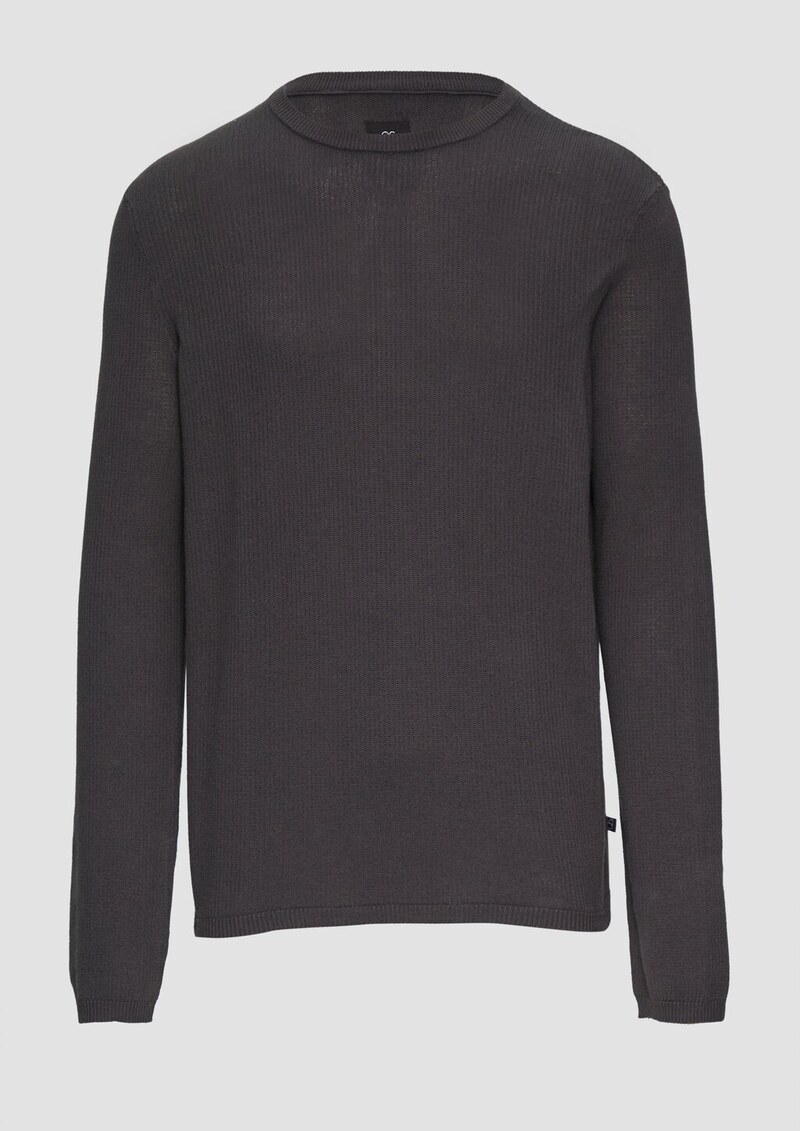 Strickpullover mit Rippstruktur