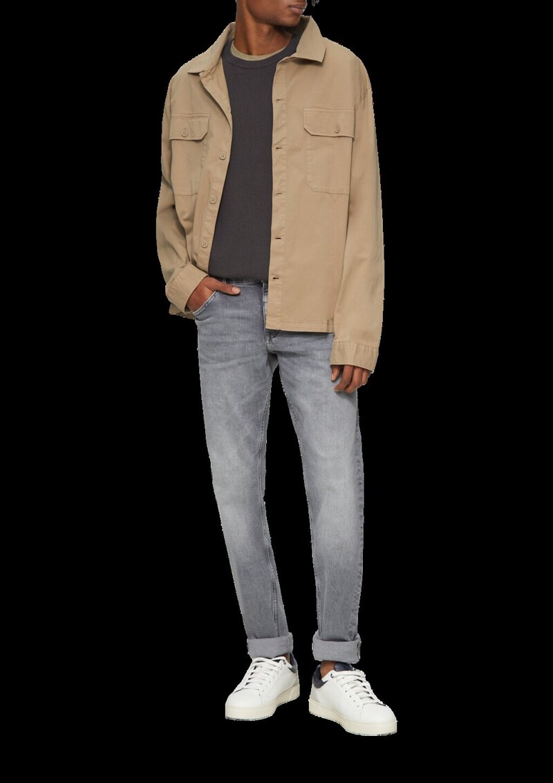 Strickpullover mit Rippstruktur