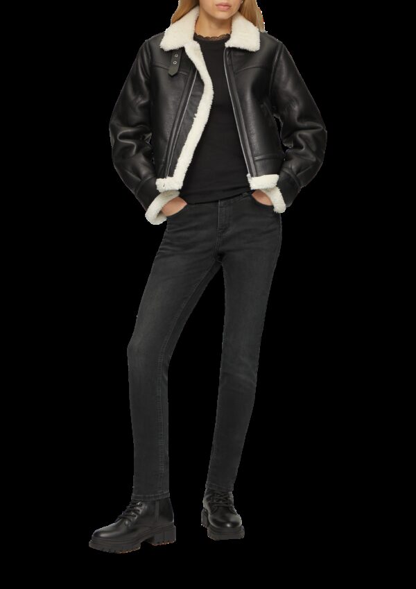 Jeans Sadie / Skinny Fit / Mid Rise / Skinny Leg / Schmucksteine / Superstretch