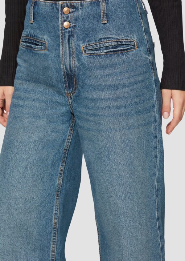 Culotte-Jeans Catie / Slim Fit / High Rise / Wide Leg