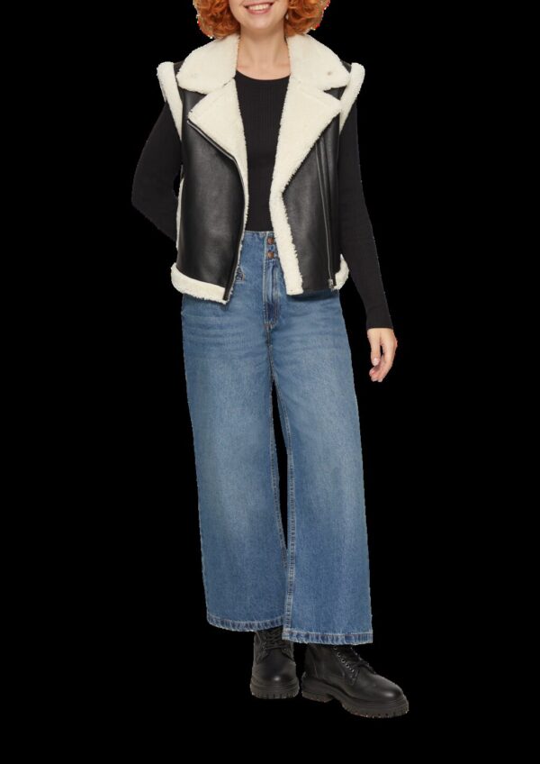 Culotte-Jeans Catie / Slim Fit / High Rise / Wide Leg