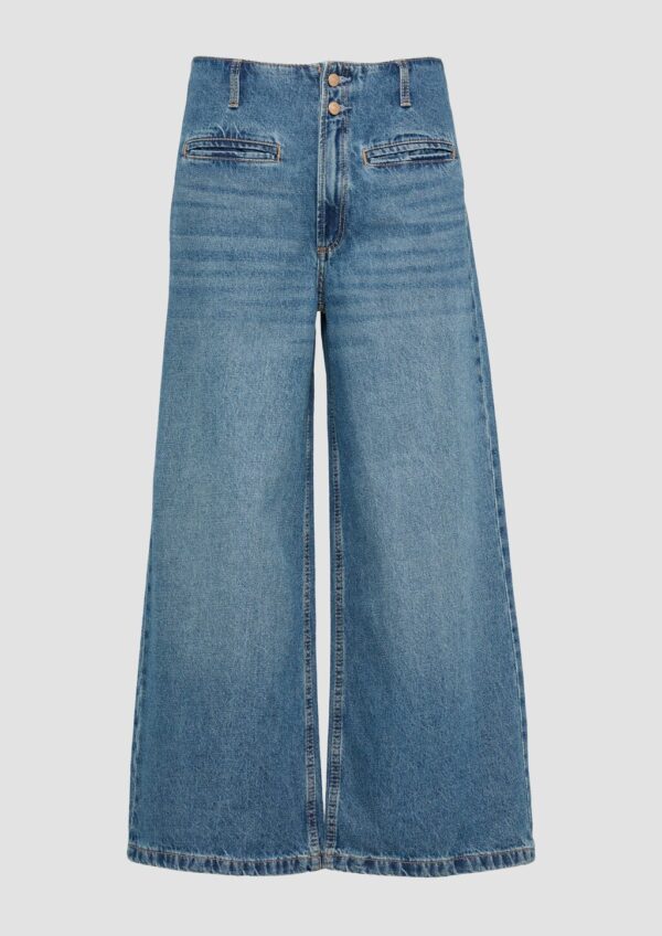 Culotte-Jeans Catie / Slim Fit / High Rise / Wide Leg