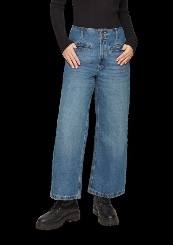 Culotte-Jeans Catie / Slim Fit / High Rise / Wide Leg