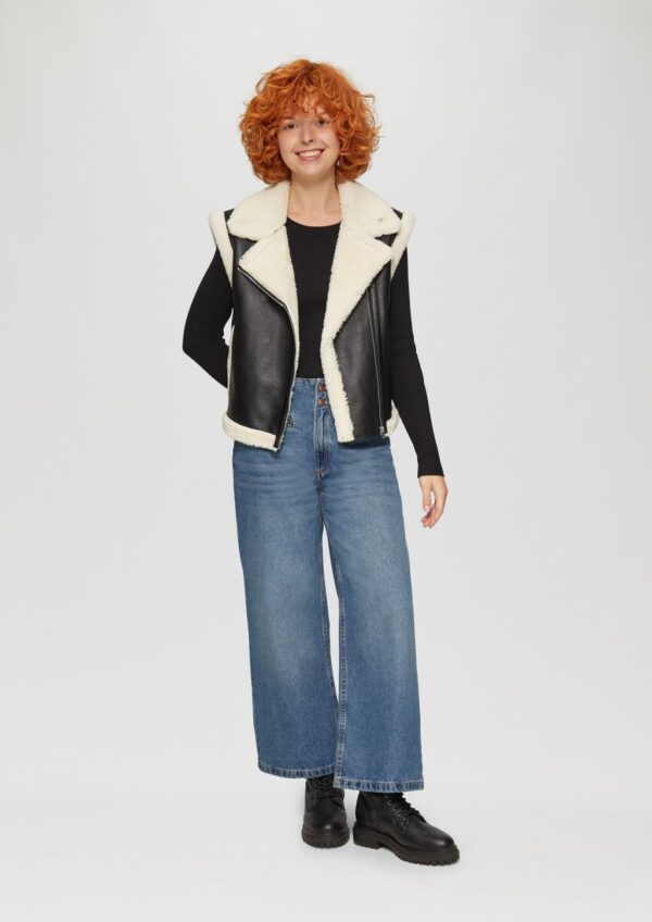 Culotte-Jeans Catie / Slim Fit / High Rise / Wide Leg