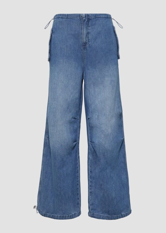 Parachute-Jeans / Loose Fit / Mid Rise / Wide Leg