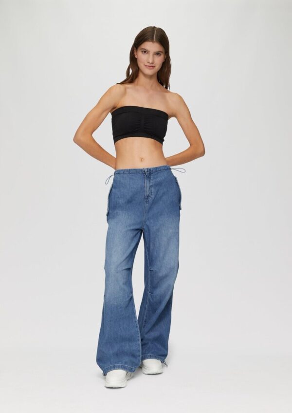 Parachute-Jeans / Loose Fit / Mid Rise / Wide Leg