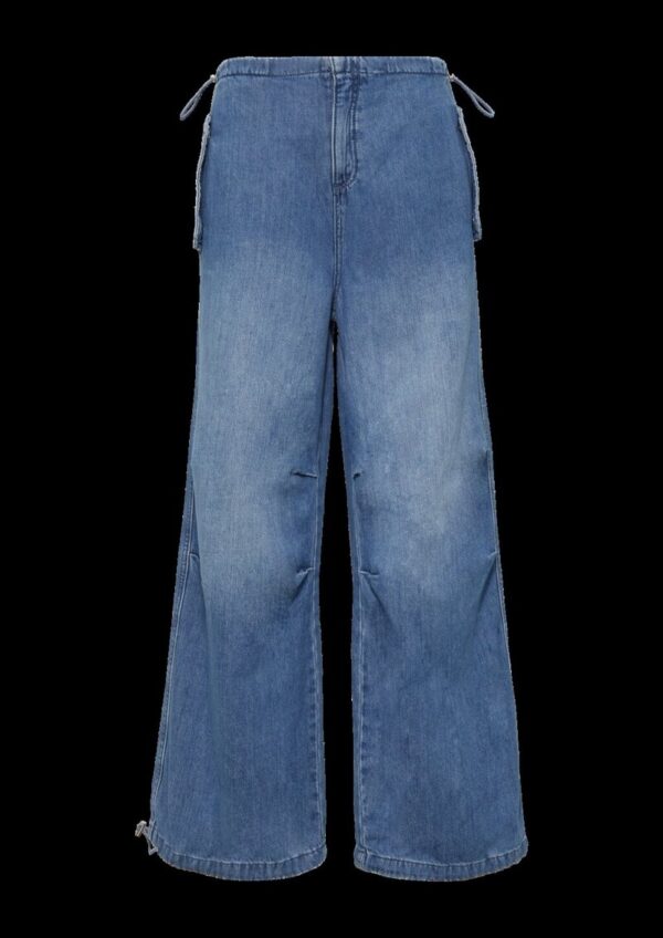 Parachute-Jeans / Loose Fit / Mid Rise / Wide Leg