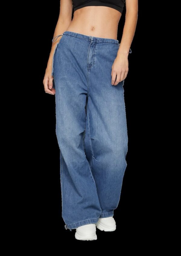 Parachute-Jeans / Loose Fit / Mid Rise / Wide Leg