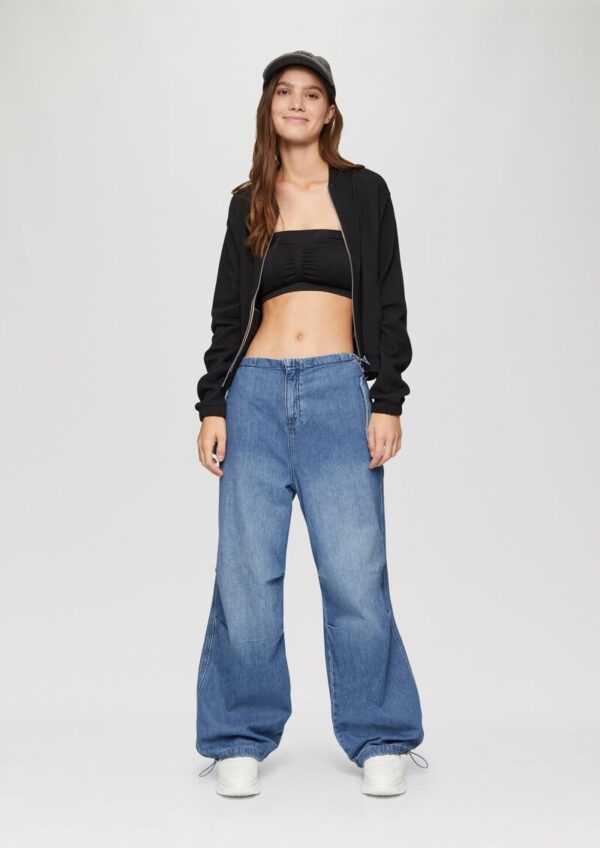 Parachute-Jeans / Loose Fit / Mid Rise / Wide Leg