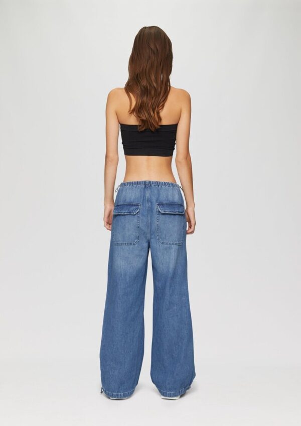 Parachute-Jeans / Loose Fit / Mid Rise / Wide Leg