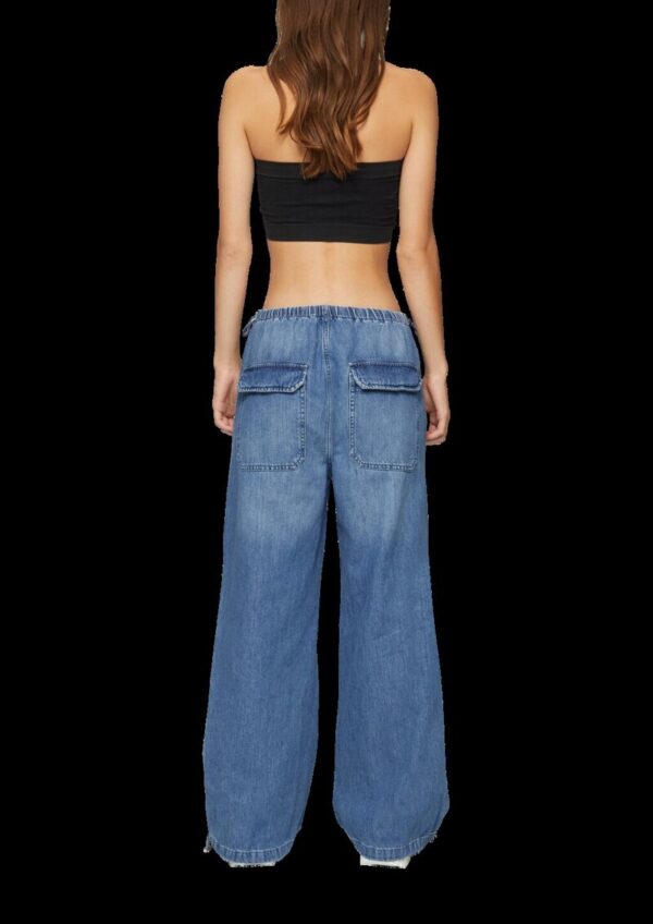 Parachute-Jeans / Loose Fit / Mid Rise / Wide Leg