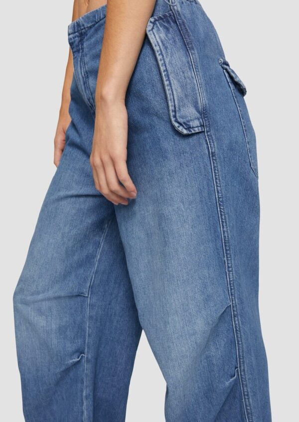 Parachute-Jeans / Loose Fit / Mid Rise / Wide Leg