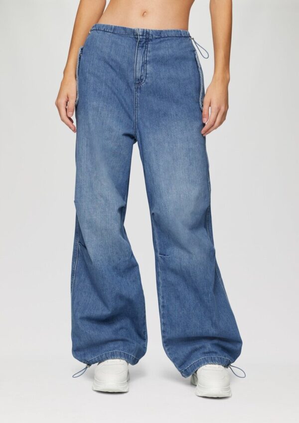 Parachute-Jeans / Loose Fit / Mid Rise / Wide Leg