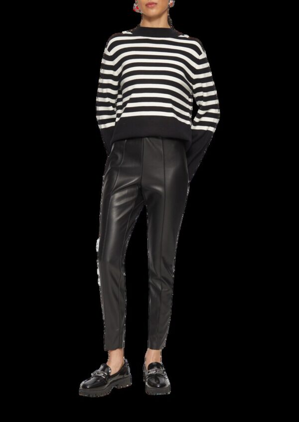 Extra Slim: Leggings aus Lederimitat