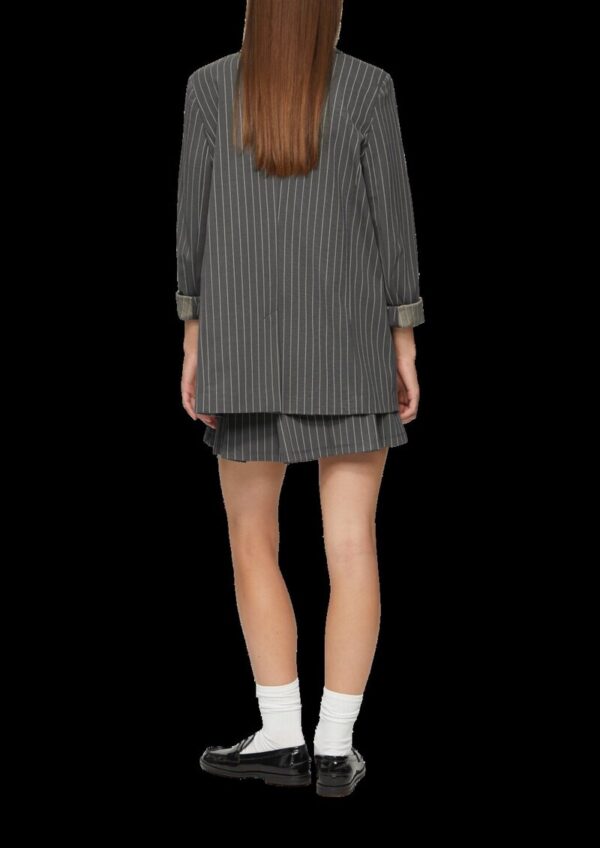 Minirock mit Nadelstreifen