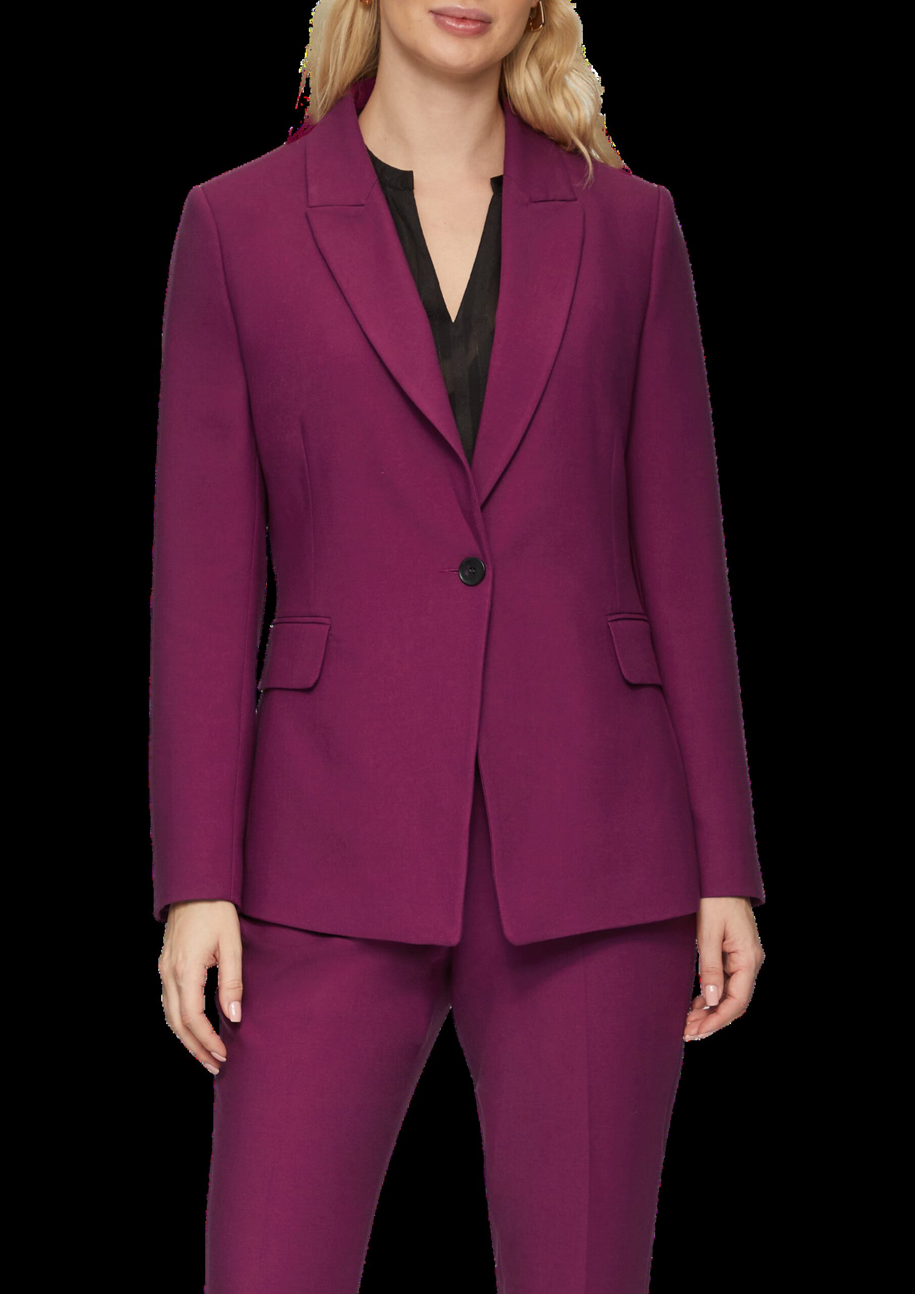 Taillierter Blazer im Slim Fit