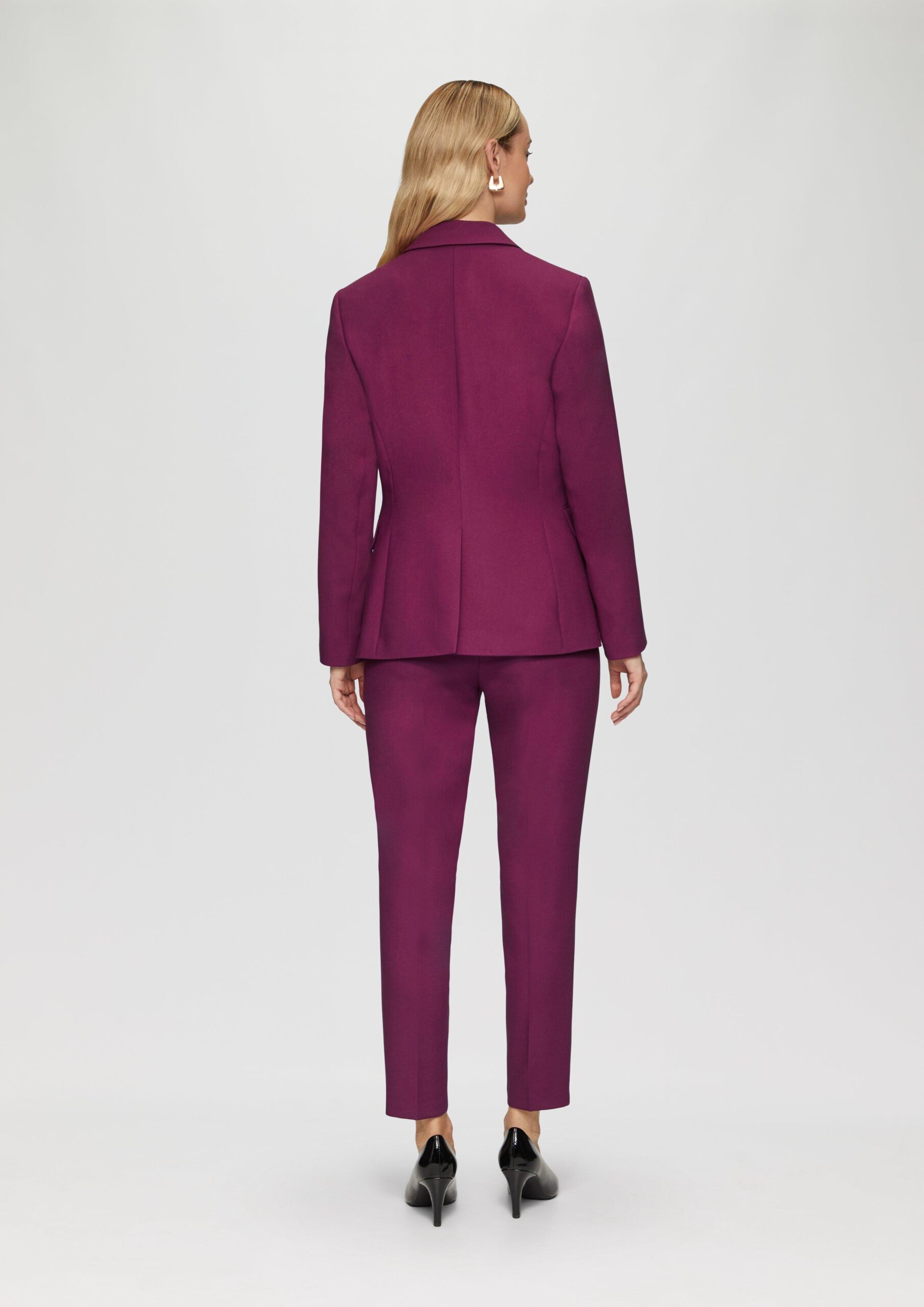 Taillierter Blazer im Slim Fit