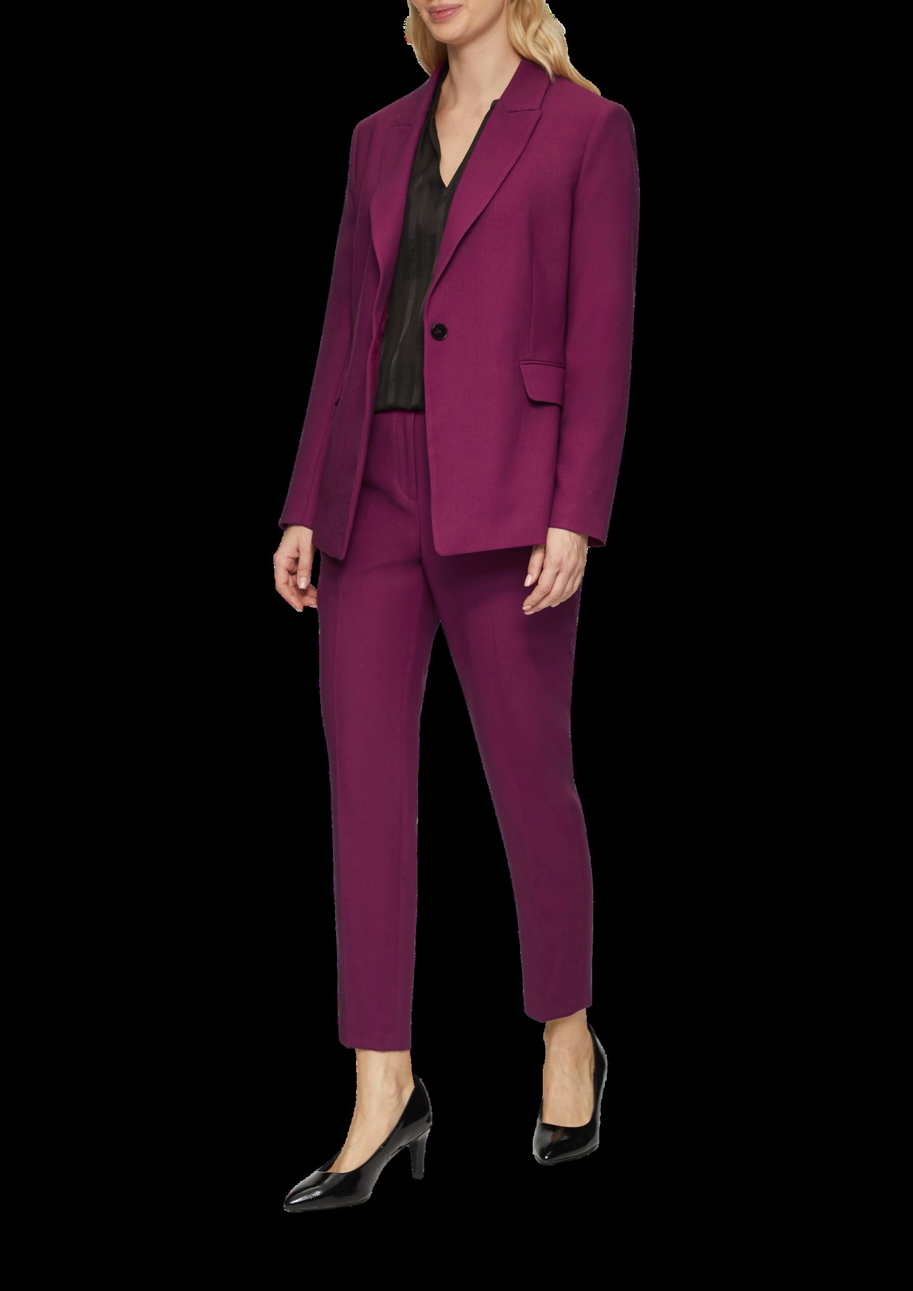 Taillierter Blazer im Slim Fit