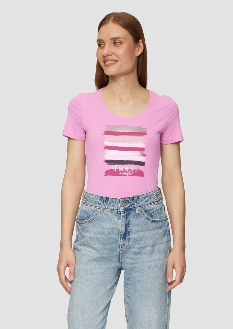 T-Shirt mit Frontprint