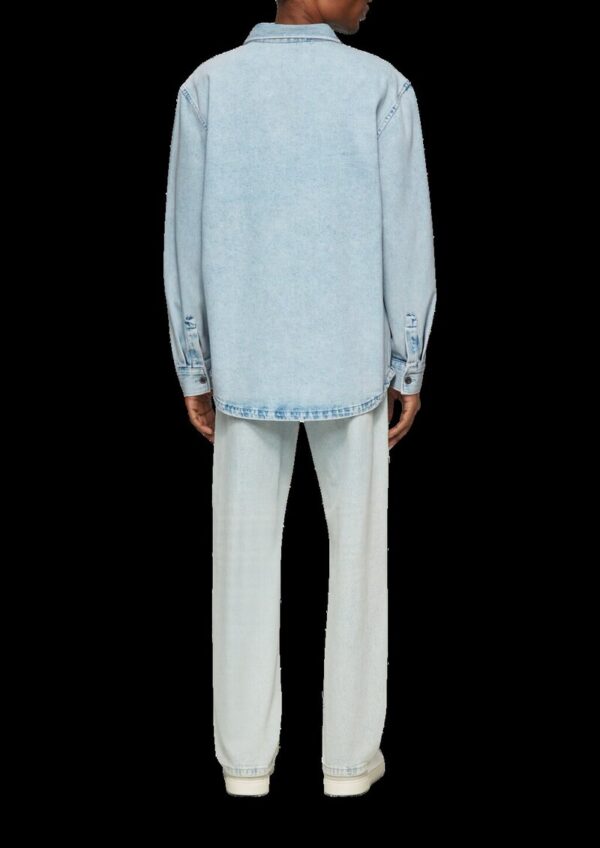 Relaxed Fit: Denim-Hemd aus Baumwolle