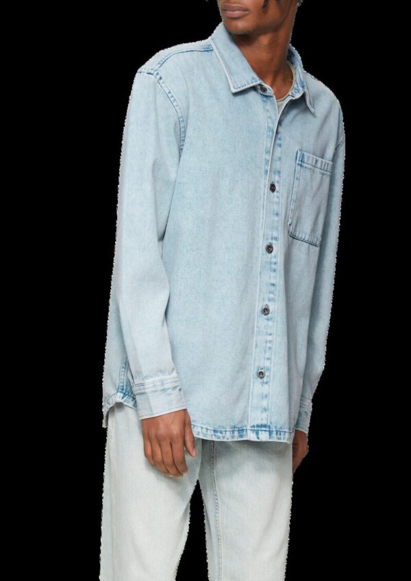 Relaxed Fit: Denim-Hemd aus Baumwolle