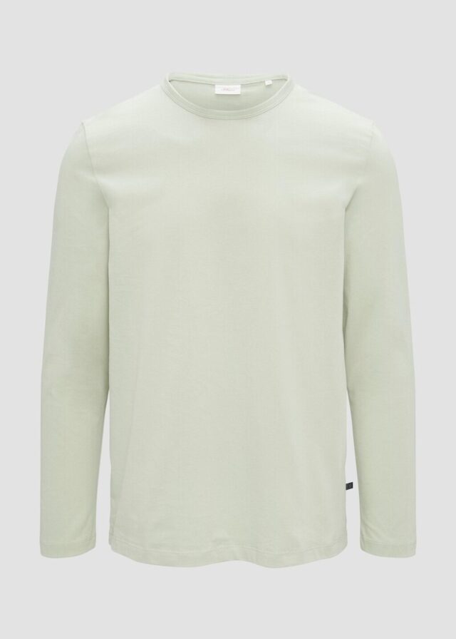 Softes Langarmshirt aus Baumwolljersey