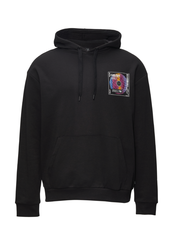 Kapuzensweatshirt mit Front- und Rückenprint