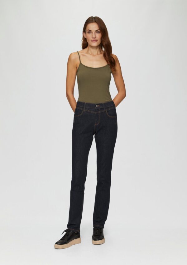 Jeans Betsy / Slim Fit / Mid Rise / Slim Leg / Rinsed Washed