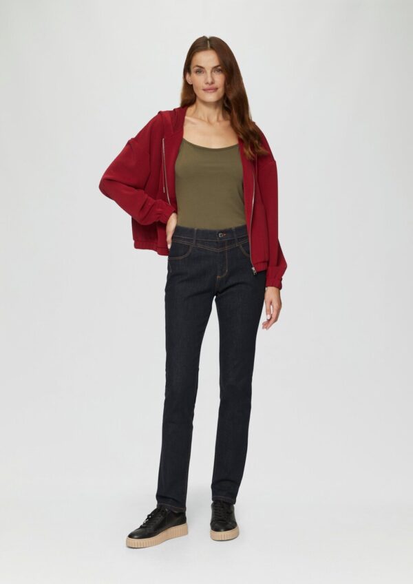 Jeans Betsy / Slim Fit / Mid Rise / Slim Leg / Rinsed Washed