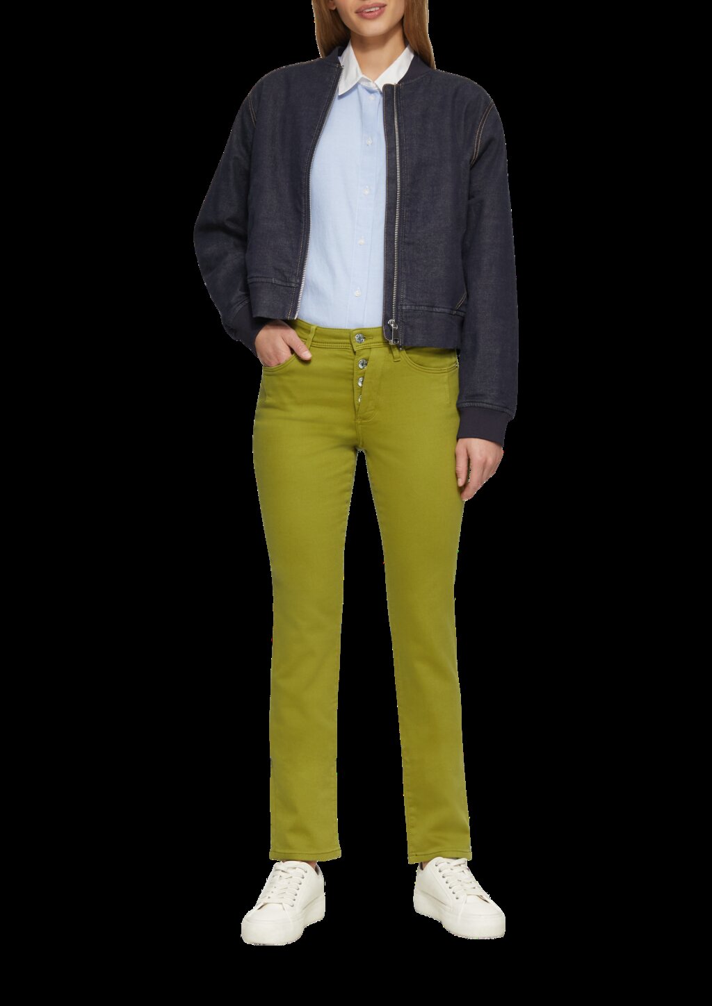 Jeans Betsy / Slim Fit / Mid Rise / Slim Leg