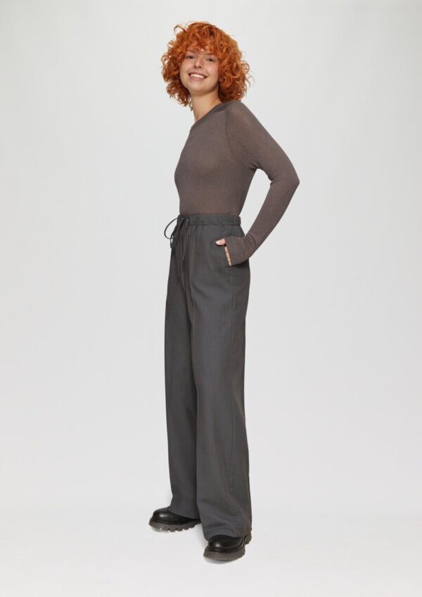 Lässige Stoffhose mit Gummizug
