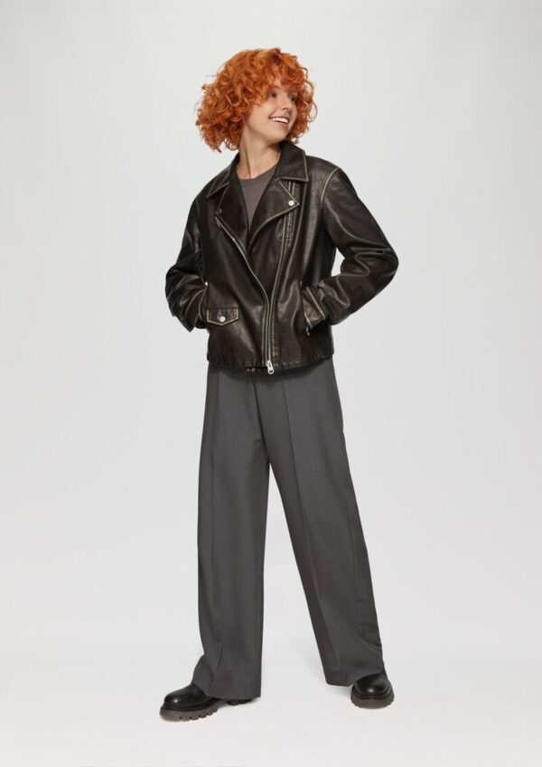 Lässige Stoffhose mit Gummizug