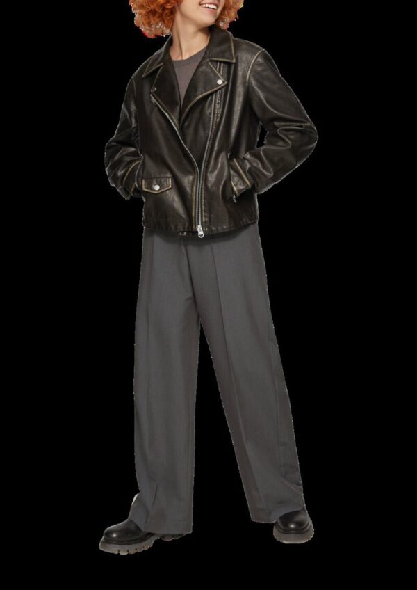 Lässige Stoffhose mit Gummizug