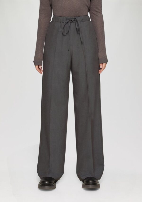 Lässige Stoffhose mit Gummizug