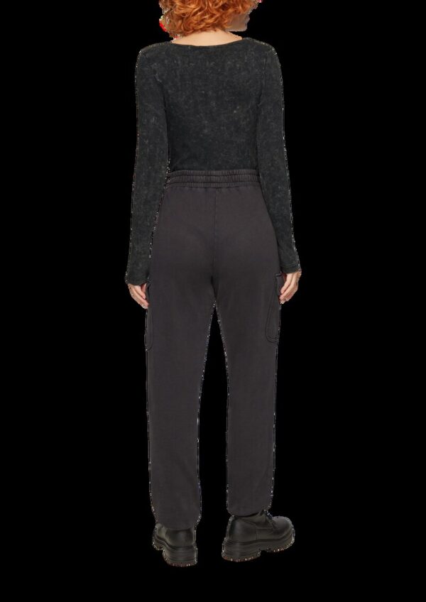 Gewaschener Body mit Rippstruktur