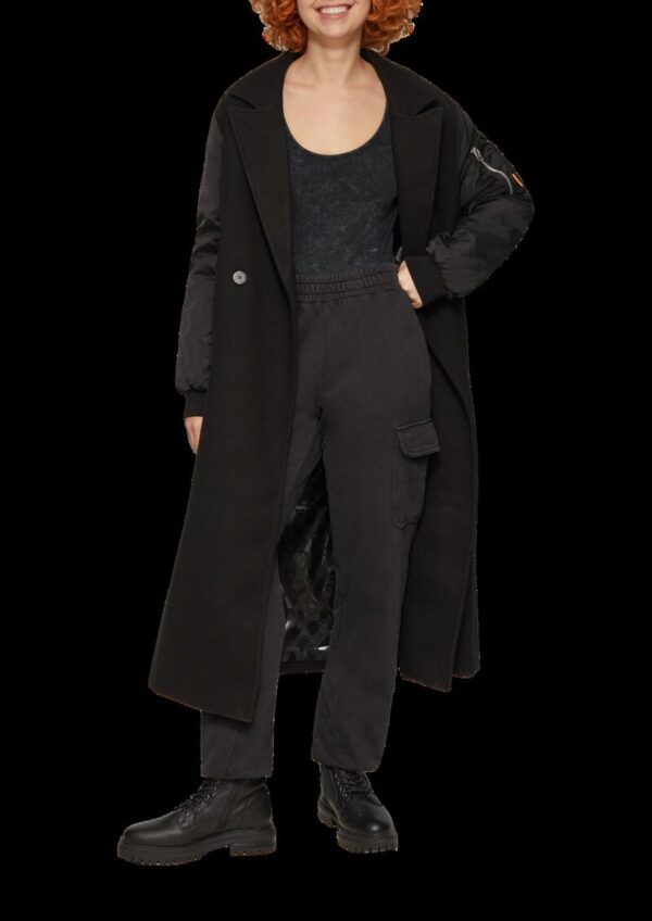 Gewaschener Body mit Rippstruktur