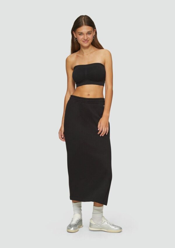 Sportlicher Sweatrock mit seitlichem Schlitz