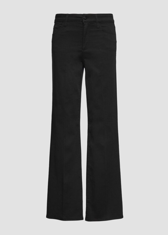 Jeans / High Rise / Flared Leg / Bügelfalten