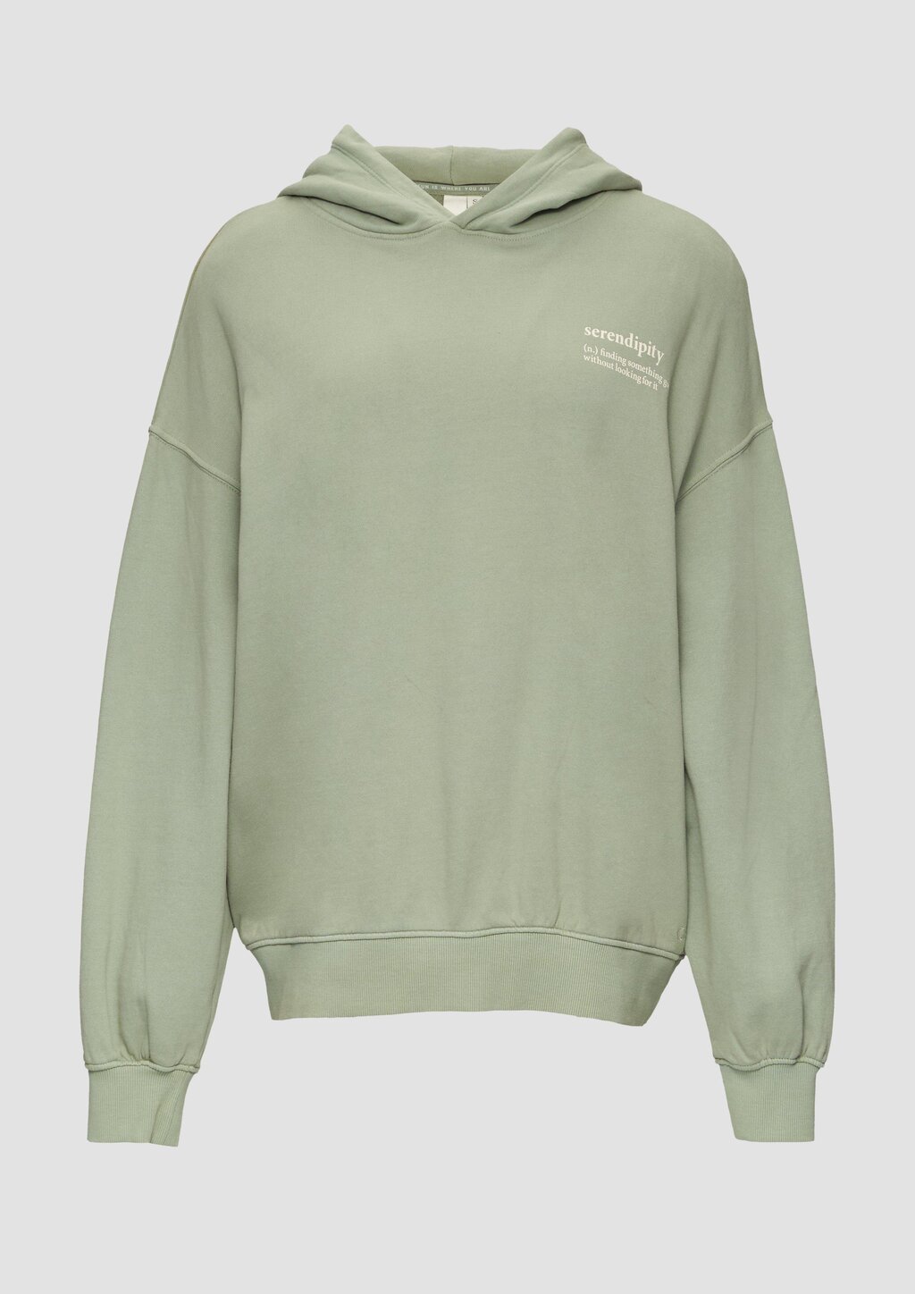 Oversized-Kapuzensweatshirt mit Waschung