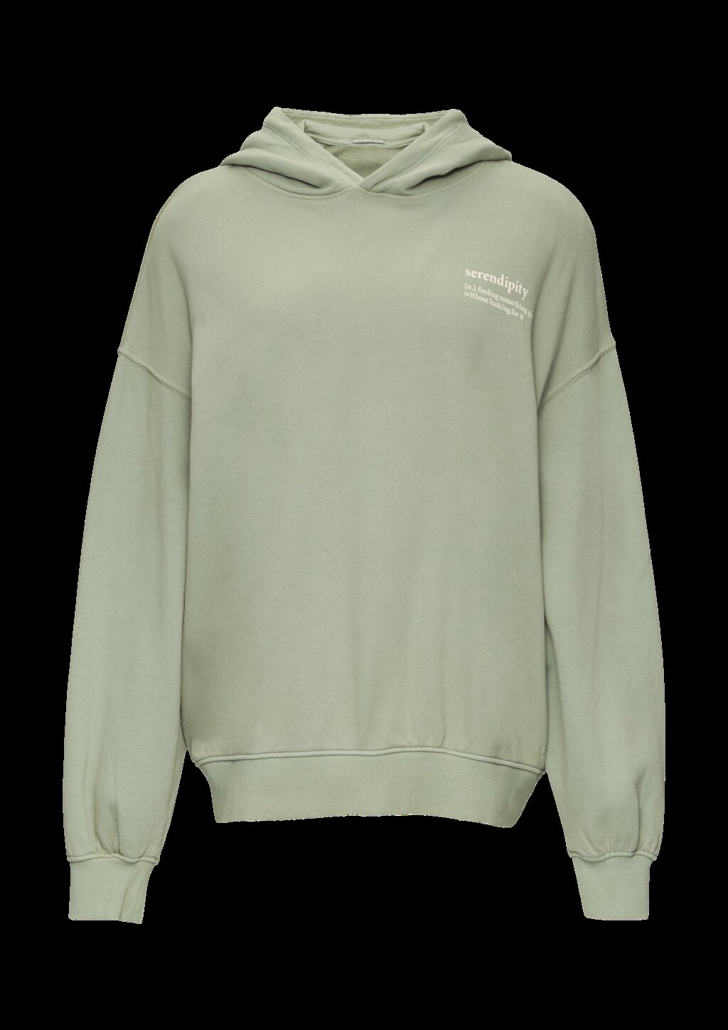 Oversized-Kapuzensweatshirt mit Waschung