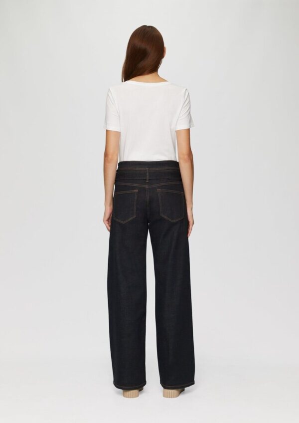 Jeans Suri/Regular Fit/High Rise/Wide Leg / mit Textilgürtel