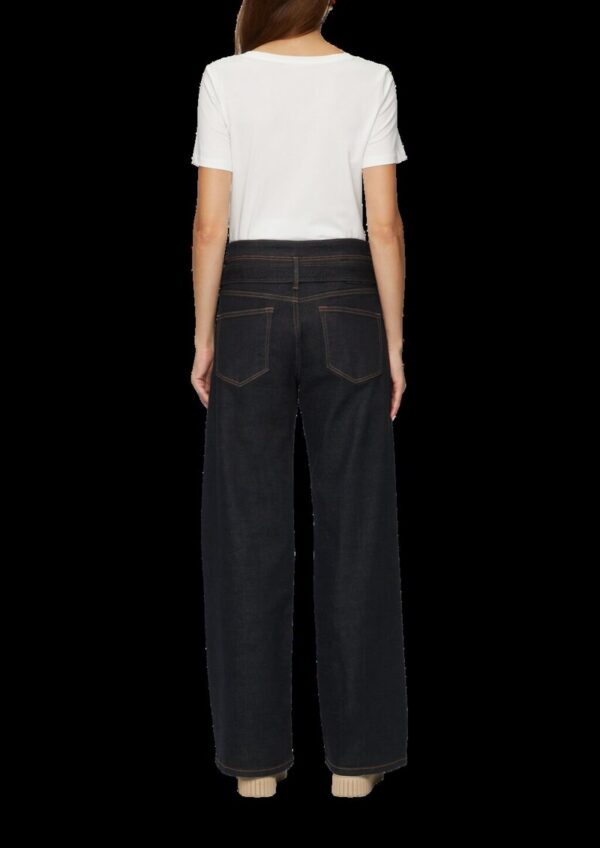 Jeans Suri/Regular Fit/High Rise/Wide Leg / mit Textilgürtel
