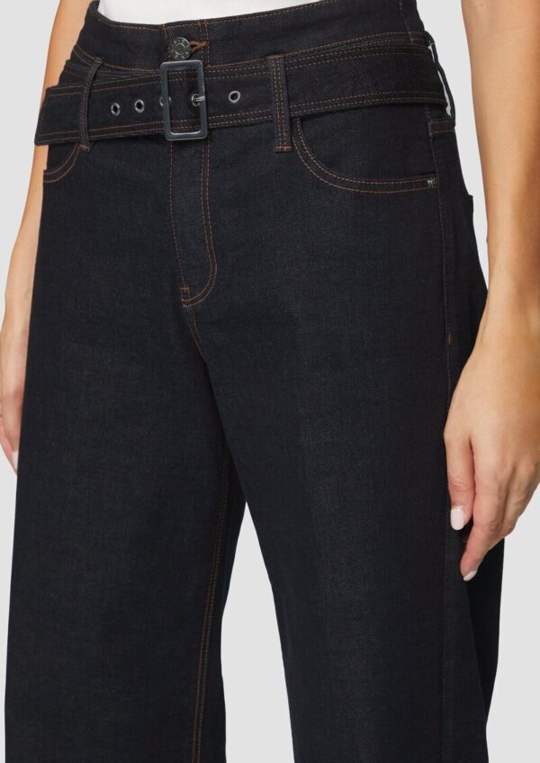 Jeans Suri/Regular Fit/High Rise/Wide Leg / mit Textilgürtel