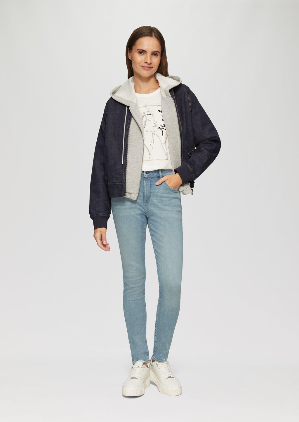 Jeans Izabell / Skinny Fit / Mid Rise / Skinny Leg