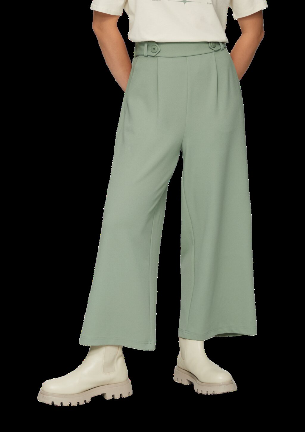 Culotte aus Interlockjersey