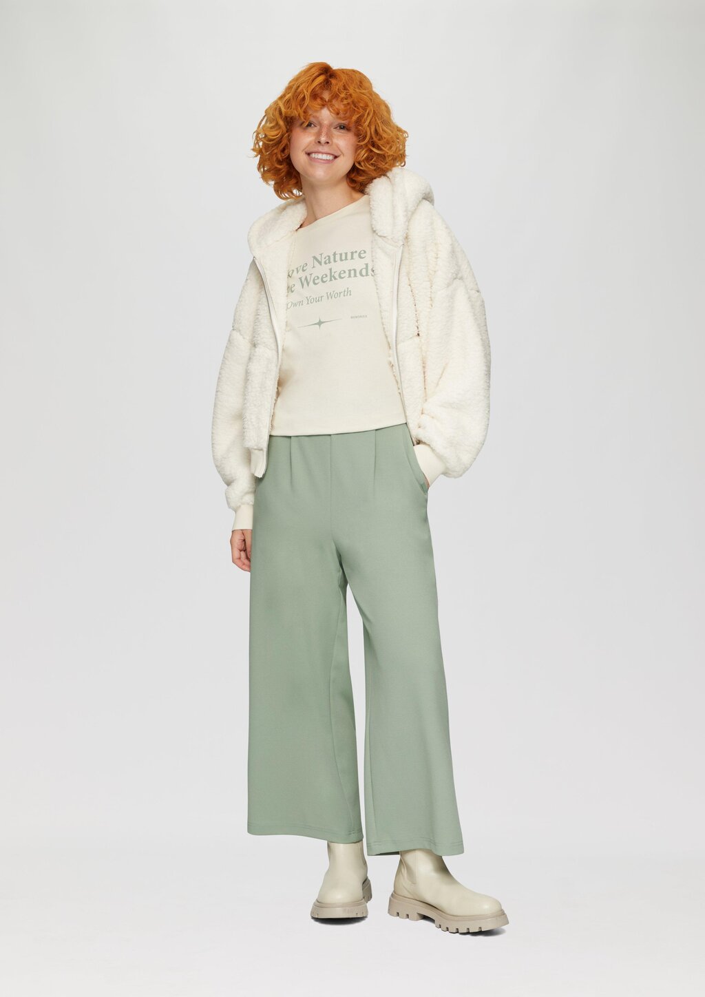 Culotte aus Interlockjersey