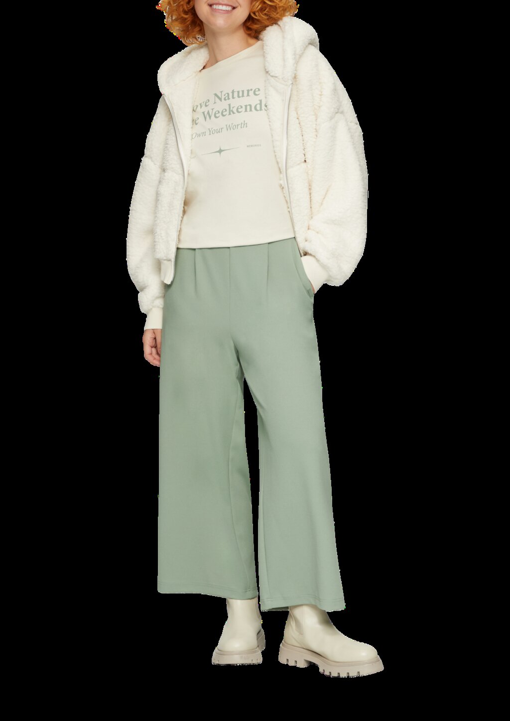 Culotte aus Interlockjersey