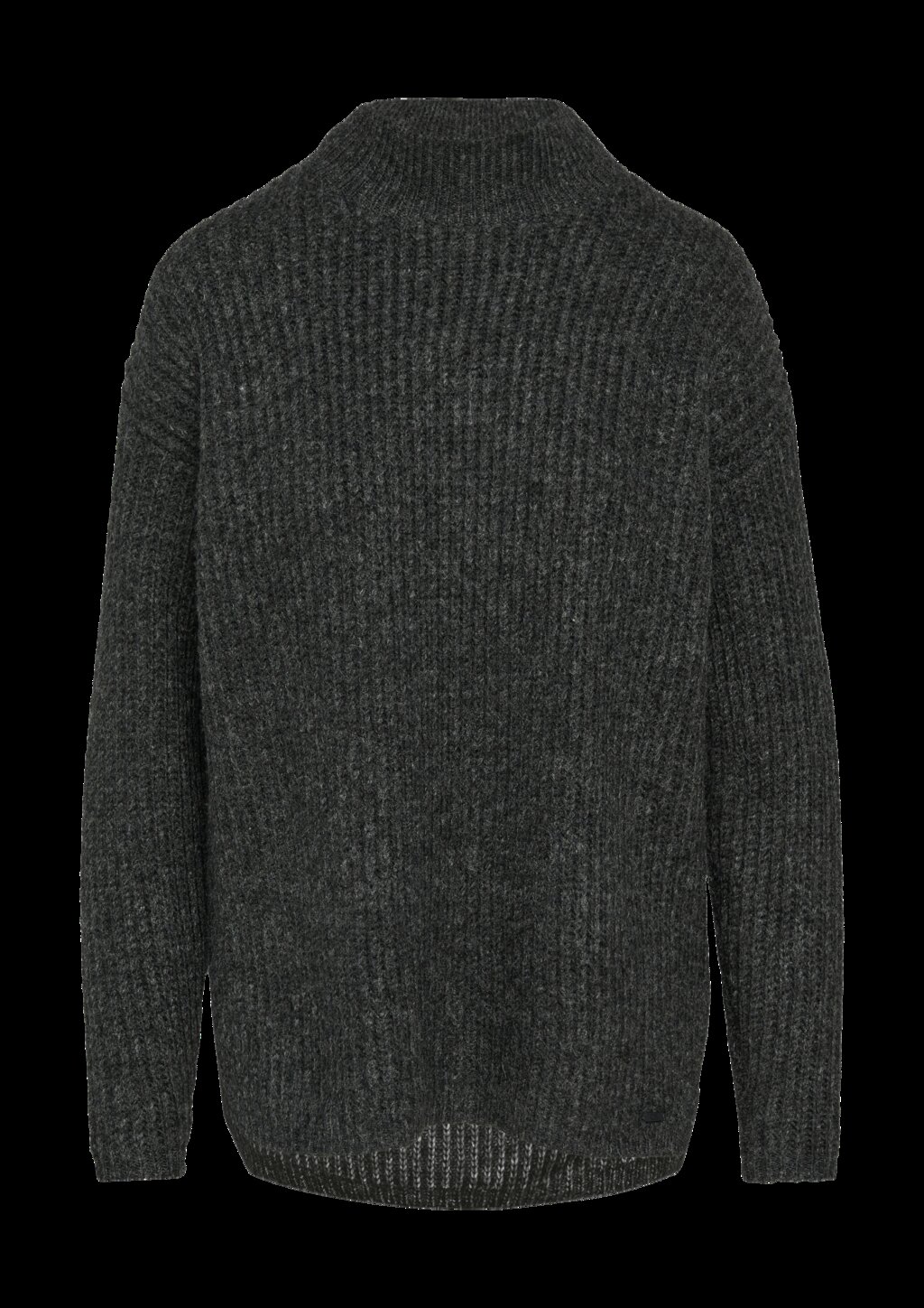 Weicher Strickpullover mit Rippstruktur