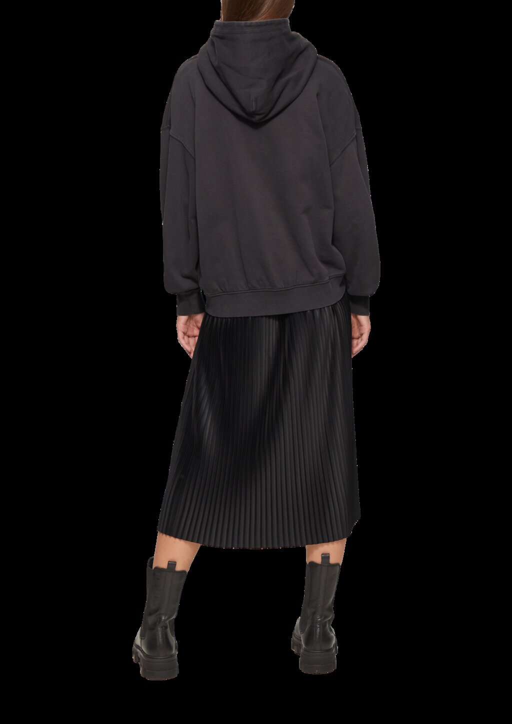 Rock mit Plisséefalten