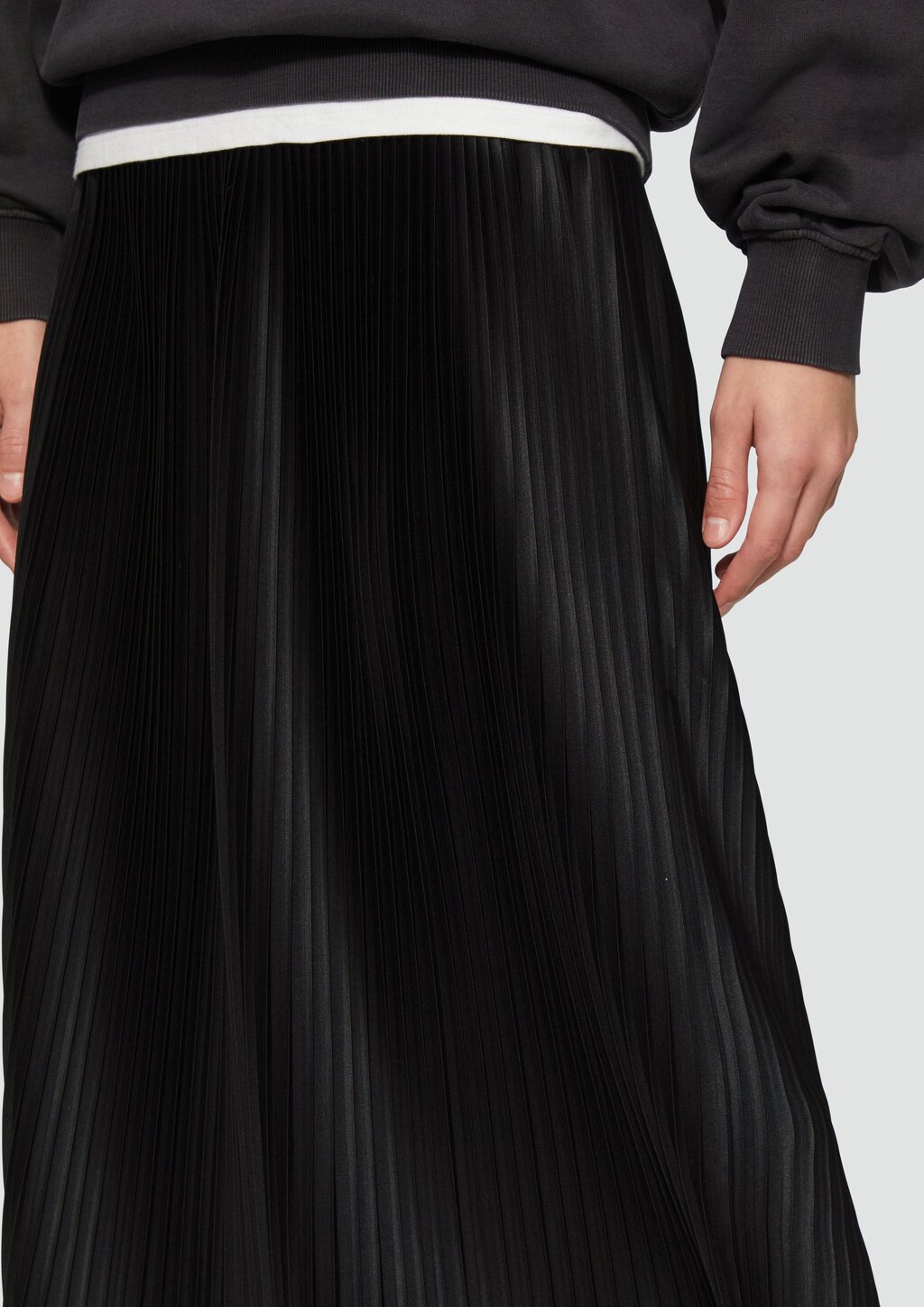 Rock mit Plisséefalten